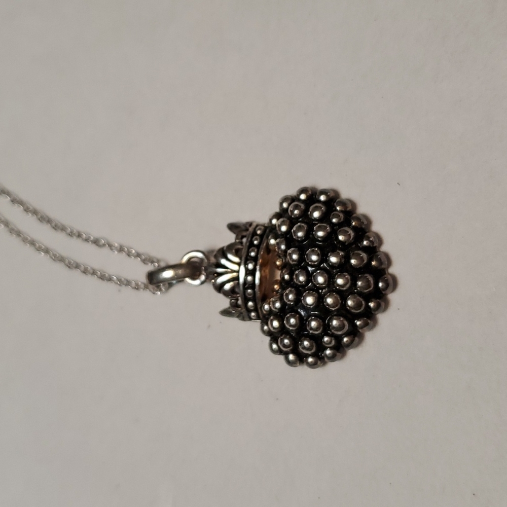 Sterling heart necklace